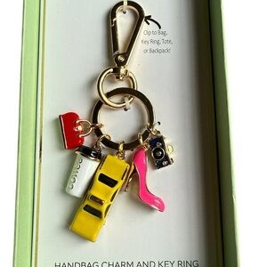 City Colorful Charm Keychain